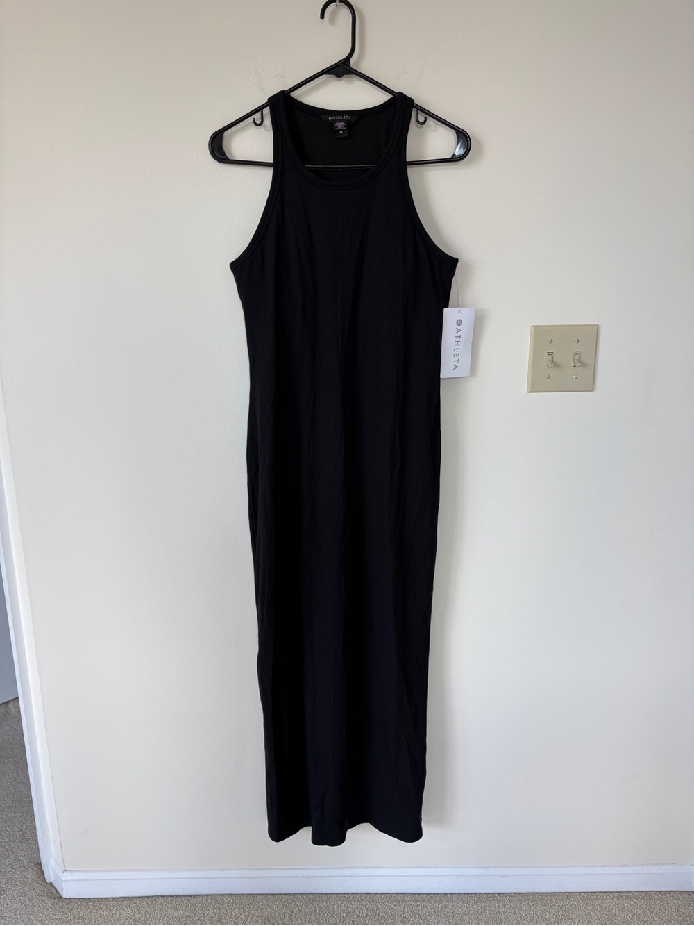 Athleta Black Tank Maxi Dress